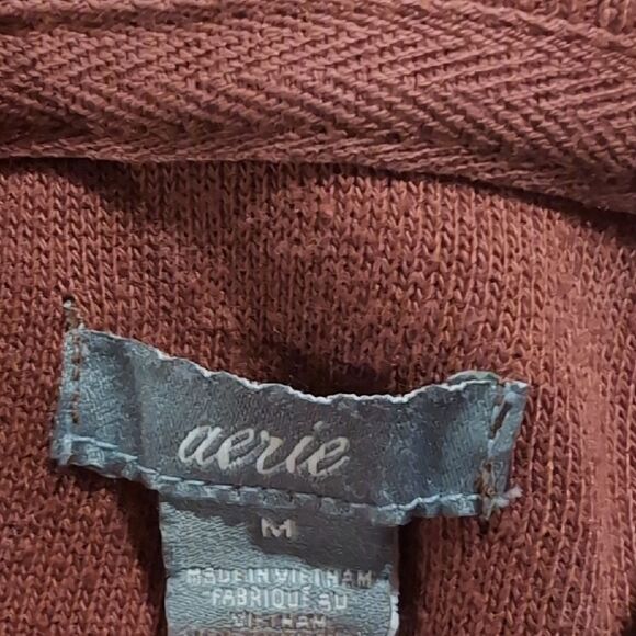 Aerie Pink Relaxed Long Sleeve Sweatshirt - Picture 4 of 6